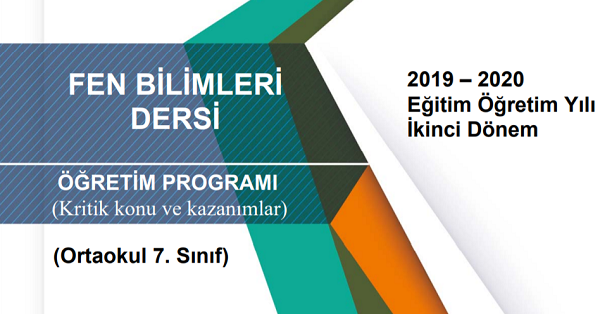 7.Sınıf Fen Bilimleri Telafi Programı, Konu ve Kazanımları