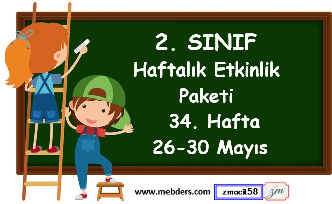 2. Sınıf 33. Hafta Etkinlik Paketi  (26 Mayıs - 30 Mayıs)