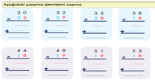 3.Sınıf Matematik Çarpma İşlemi-14