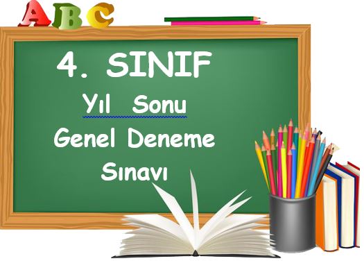 4. Sınıf Yıl Sonu Genel Değerlendirme Sınavıv (PDF)