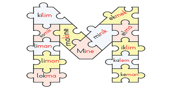 1.Sınıf İlk Okuma Yazma (M-m Sesi) Yapboz Etkinliği