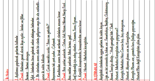 3.Sınıf - Türkçe Noktalama İşaretleri (İki Nokta) Konu Anlatımı