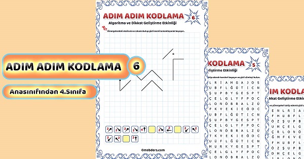 Adım Adım Kodlama Etkinliği 6 - Seviye 2