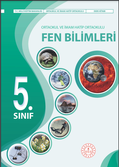 2023-2024 Eğitim Öğretim Yılı 5.Sınıf Fen Bilimleri Ders Kitabı-Meb Yayınları