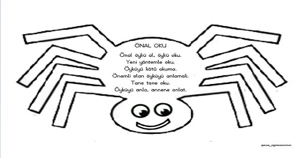 1.Sınıf İlk Okuma Yazma (Ö-ö Sesi) Örümcek Metni Etkinliği