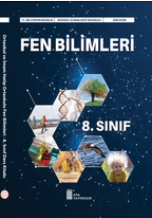 2023-2024 Eğitim Öğretim Yılı 8.Sınıf Fen Bilimleri Ders Kitabı-Ata Yayınları