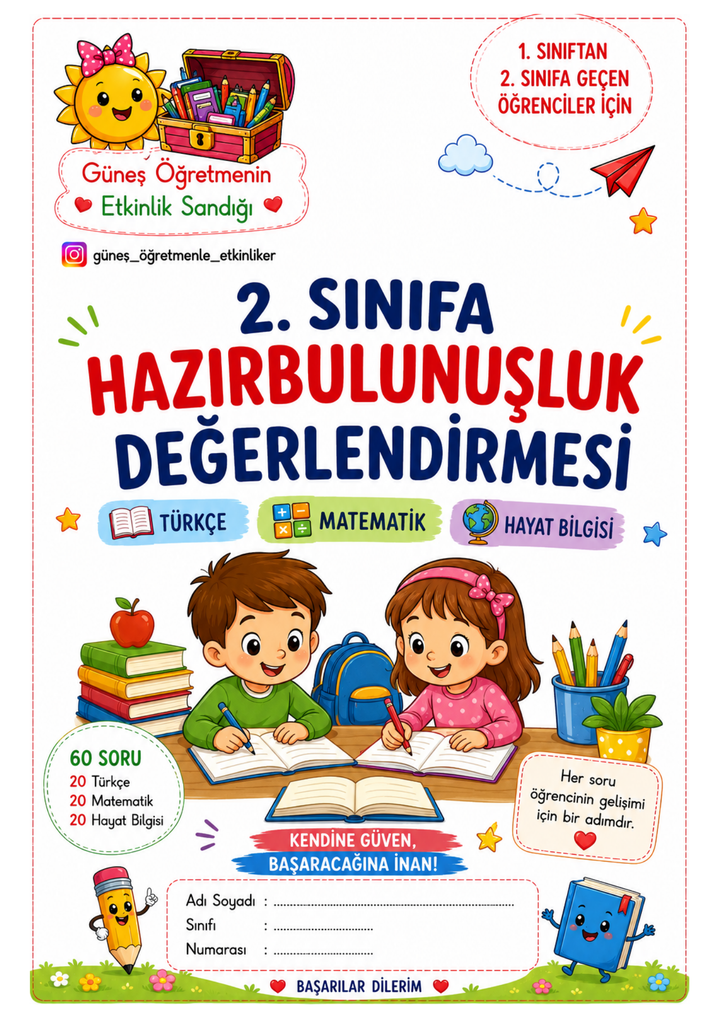 2. Sınıf Hazır Bulunuşluk Sınavı