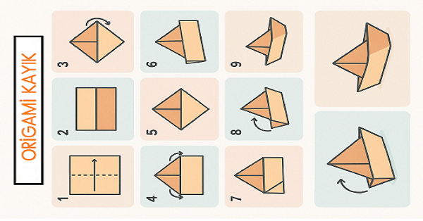 Origami (Kayık) 1