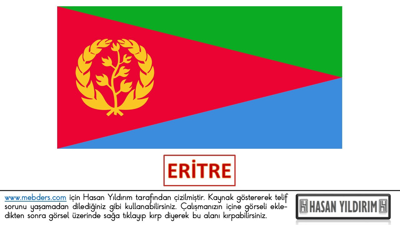 Eritre Bayrağı PNG
