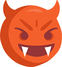 El çizimi şeytan png emoji resmi