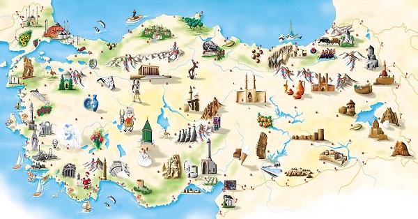 Türkiye Turizm Haritası 1