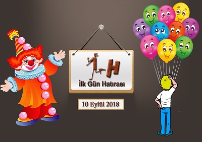 Model 19, 1H şubesi için palyaçolu ilk gün hatırası kapı süslemesi