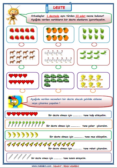 2.Sınıf Matematik Deste Etkinliği