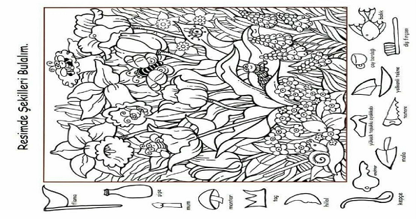 Gizli Nesneleri Bulma Etkinliği 46