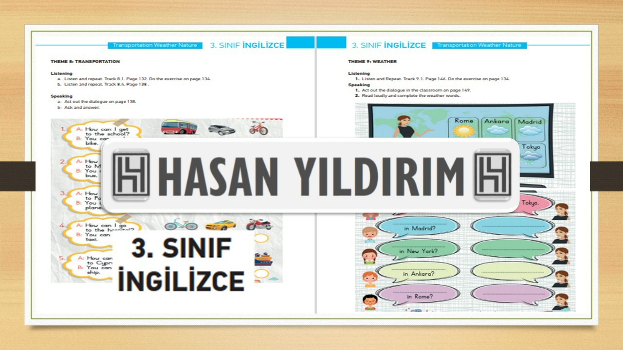 3.Sınıf İngilizce Telafi Eğitim Etkinlik Kitabı