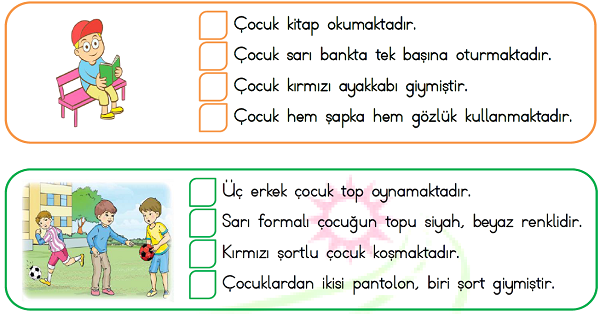 1.Sınıf Türkçe Görsel Yorumlama-2