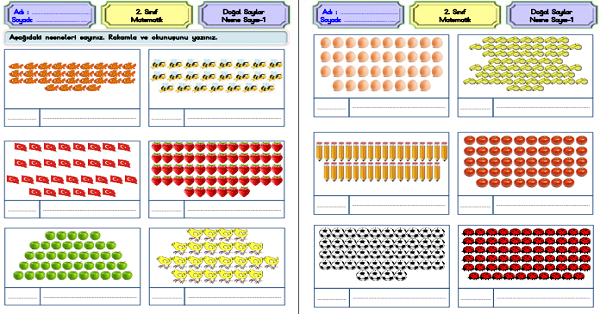 2.Sınıf Matematik Nesne Sayısı-1