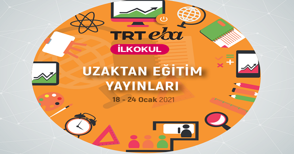 18 Ocak - 24 Ocak Arası EBA TV İlkokul Yayın Akışı, Dersler, Konular