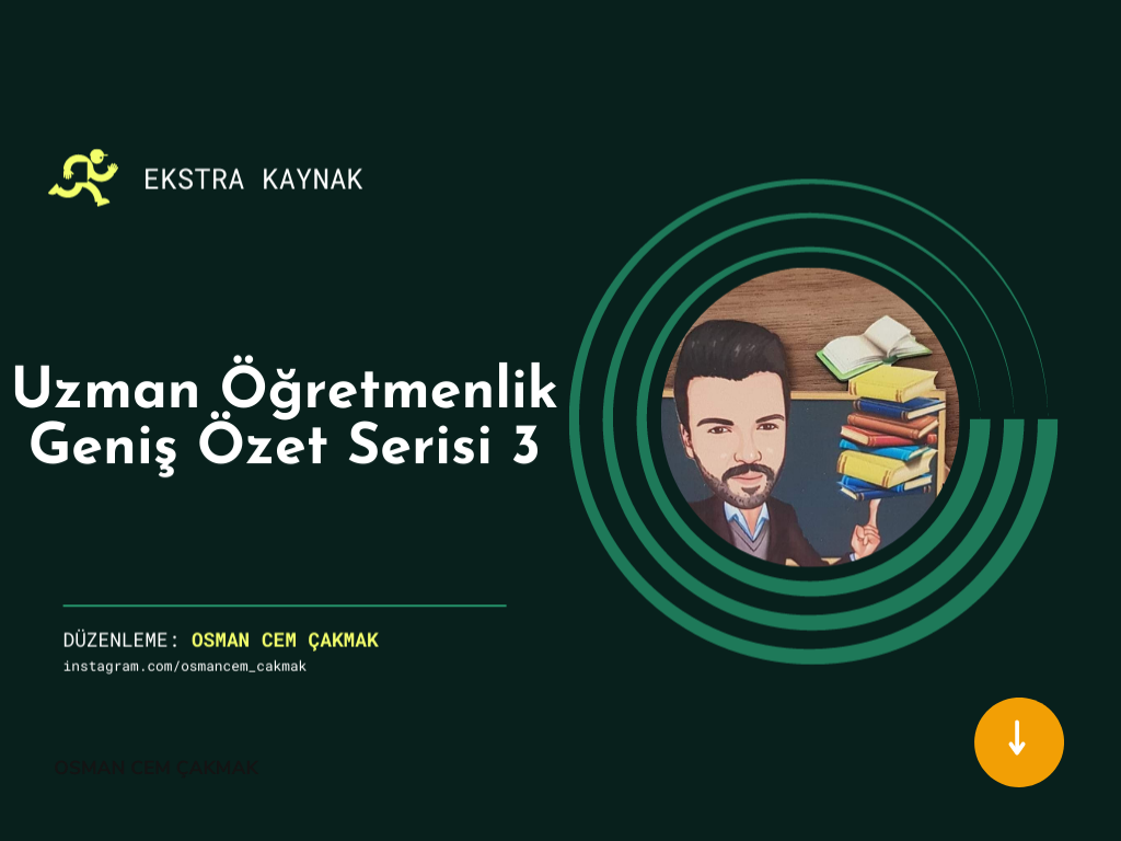Uzman Öğretmenlik Geniş Özet Serisi 3