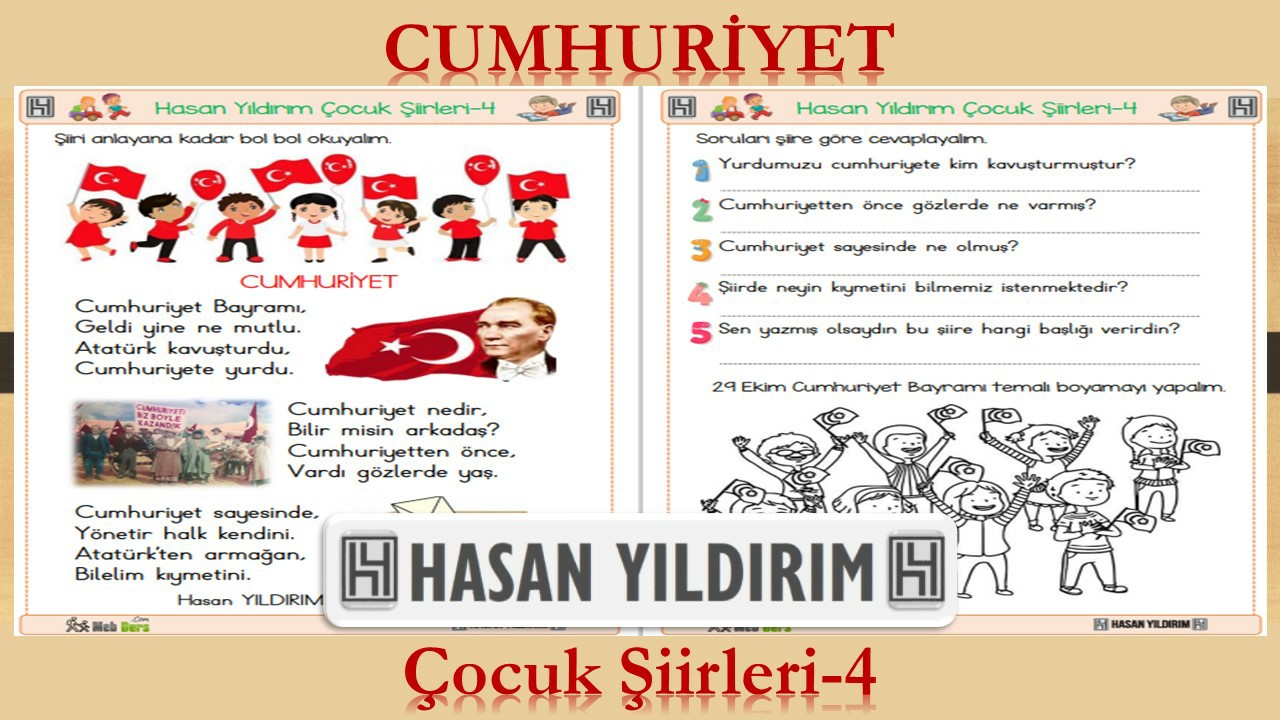 Cumhuriyet (Çocuk Şiirleri-4)