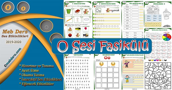 1.Sınıf İlkokuma O Sesi Fasikülü