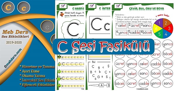 1.Sınıf İlkokuma C Sesi Fasikülü