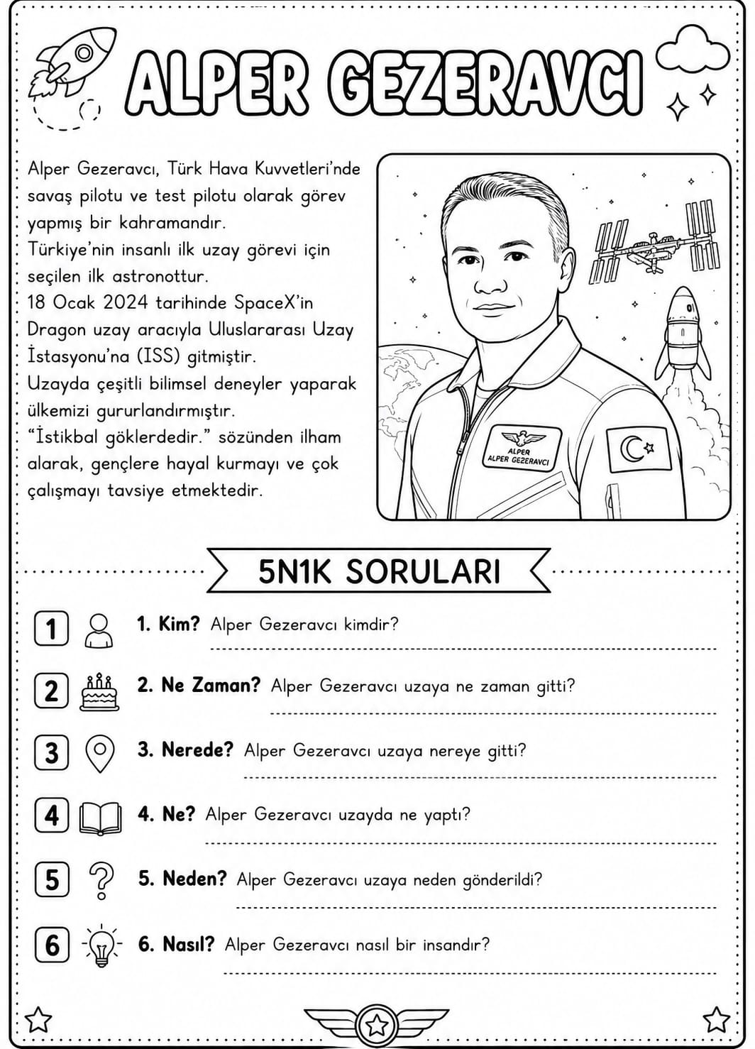 1.Sınıf Okuma Anlama Metinleri