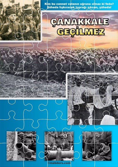 Çanakkale Geçilmez Puzzle (35 parça)