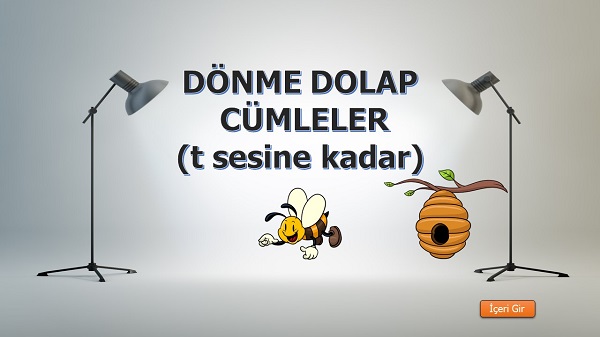 T Sesi Dönme Dolap Cümleler Sunusu