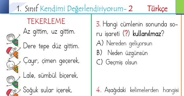 1.Sınıf Genel Değerlendirme 2