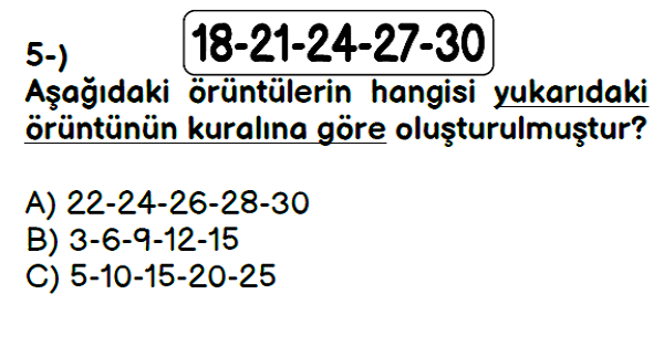 2.Sınıf Matematik Yıl Sonu Değerlendirme 2