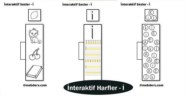 1.Sınıf İlkokuma İnteraktif Harfler - İ Sesi