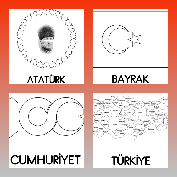 29 Ekim Cumhuriyet Bayramı - Akrostiş Etkinliği