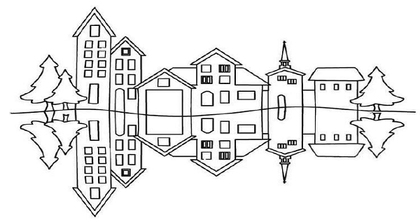 Boyama Çalışması (Yansıma) 1