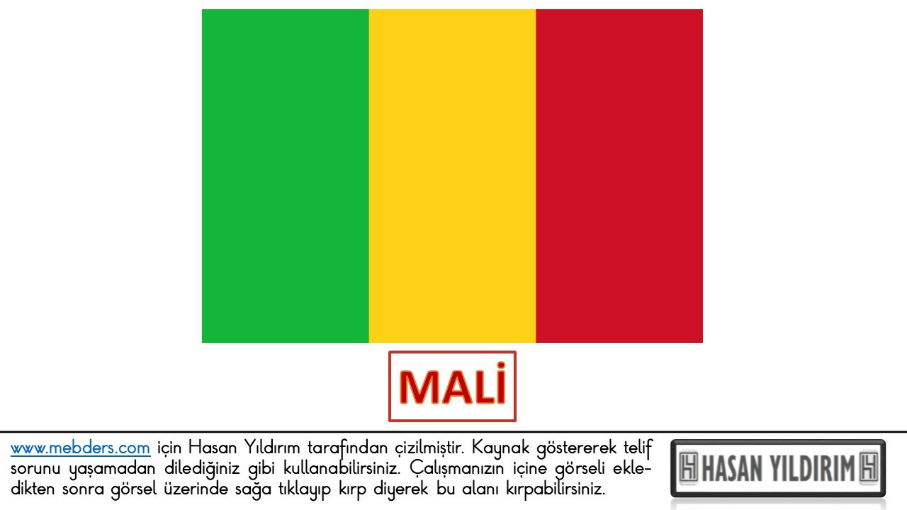 Mali Bayrağı PNG