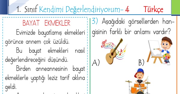 1.Sınıf Genel Değerlendirme 4