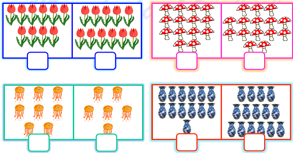 1.Sınıf Matematik Doğal Sayılarda Azlık Çokluk Etkinliği 1