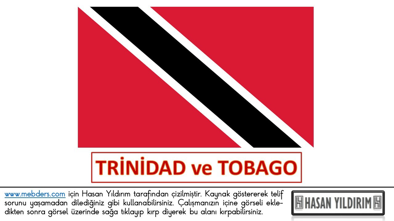 Trinidad ve Togabo Bayrağı PNG