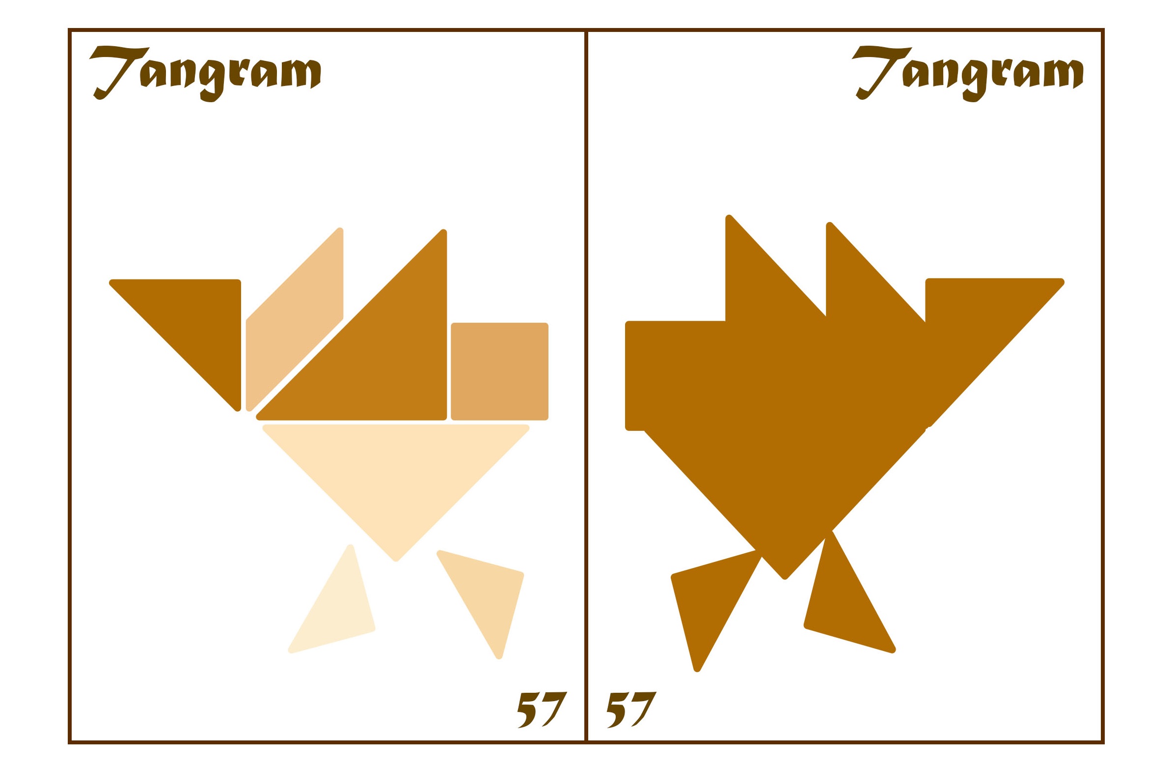 Tangram Kartları 29
