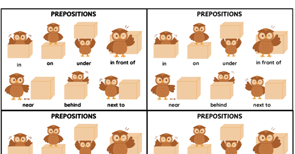 4.Sınıf 6. Ünite Fun With Science Prepositions Defter Etkinliği