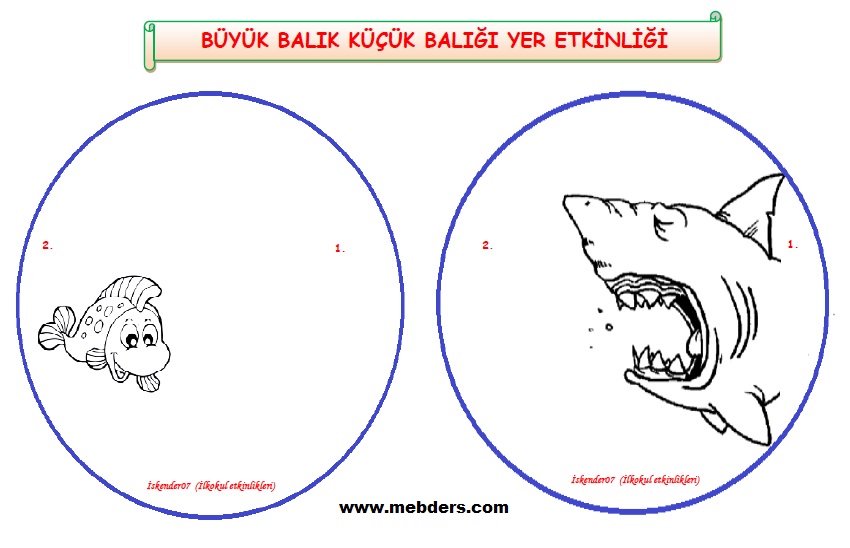 Büyük Balık Küçük Balığı Yer Etkinliği