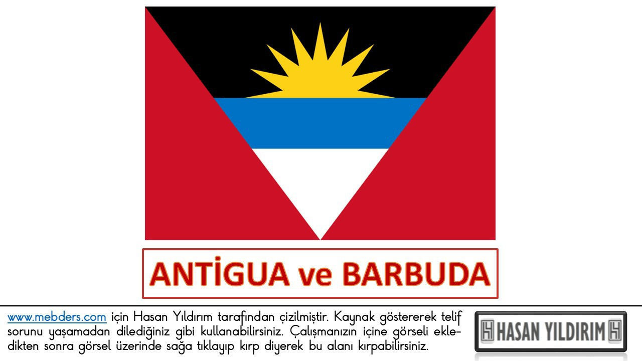 Antigua ve Barbuda Bayrağı PNG