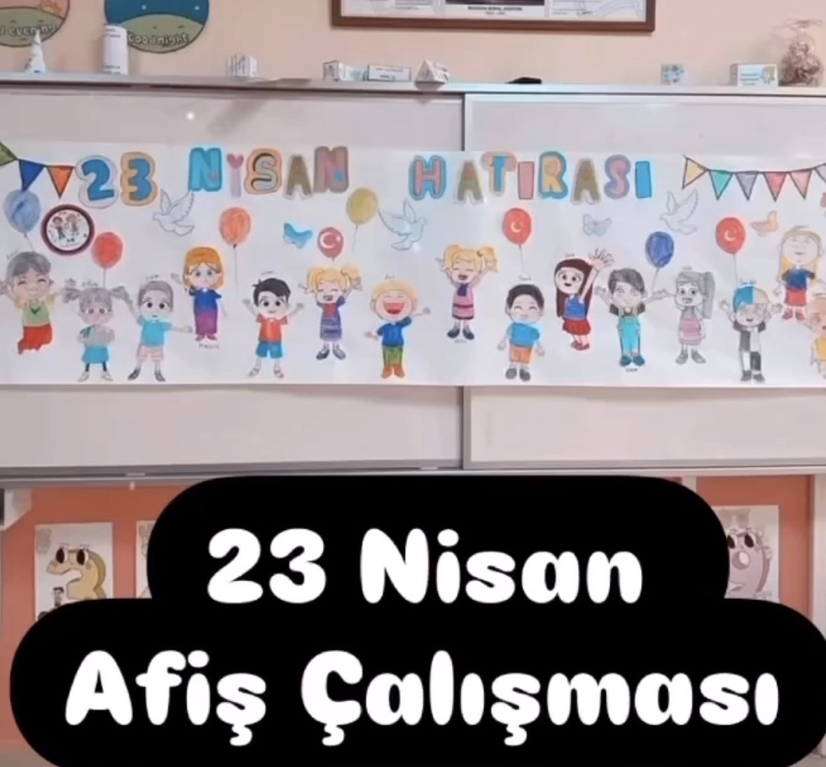 23 Nisan Afiş Etkinliği