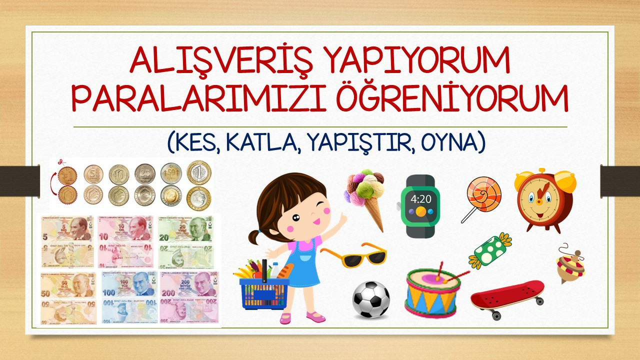 Alışveriş Yapıyorum, Paralarımızı Öğreniyorum