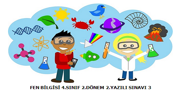 4.Sınıf Fen Bilgisi 2. Dönem 2.Yazılı Sınavı (3)