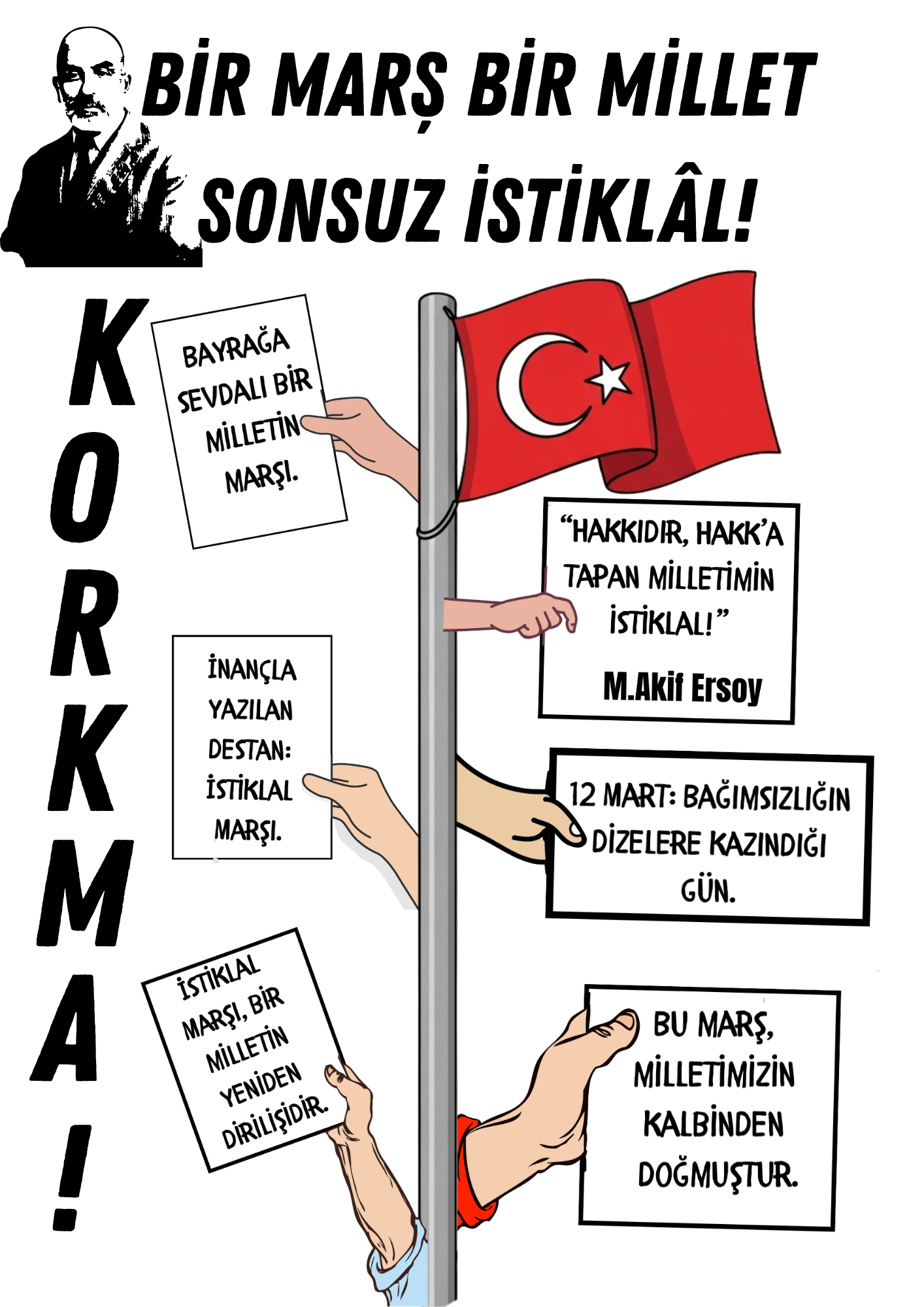 12 Mart Pano Şablonu