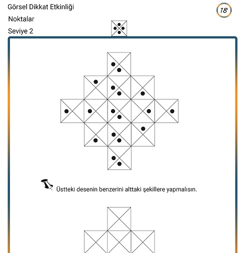 Görsel Dikkat Etkinliği 18 - Seviye 2