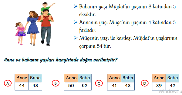 3.Sınıf Matematik Çarpma İşlemi Yeni Nesil Sorular-3