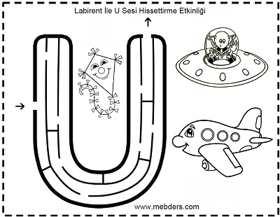 Labirent ile U Sesi Hissettirme Etkinliği