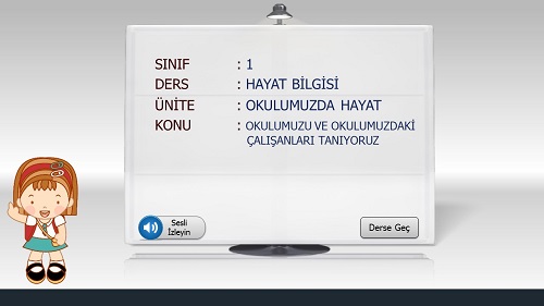 1.Sınıf Hayat Bilgisi Okulumuzdaki Çalışanları Tanıyoruz Sunusu